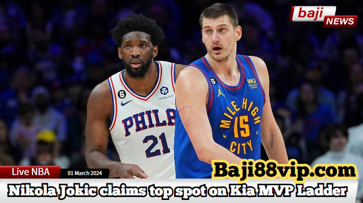 Nikola Jokic claims top spot on Kia MVP Ladder
